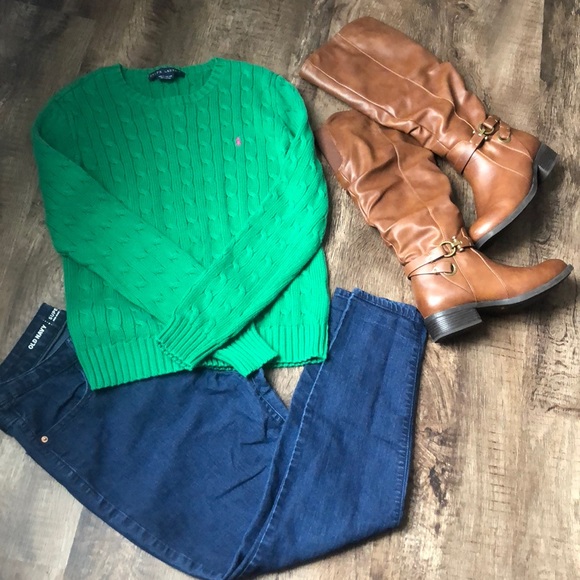 Ralph Lauren Cable Knit Sweater - Picture 1 of 4